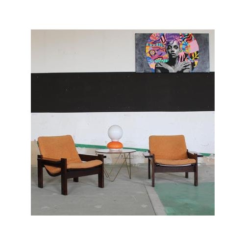 Yellow Lounge Chairs, 1970s, Set of 2 For Sale - Image 15 of 16