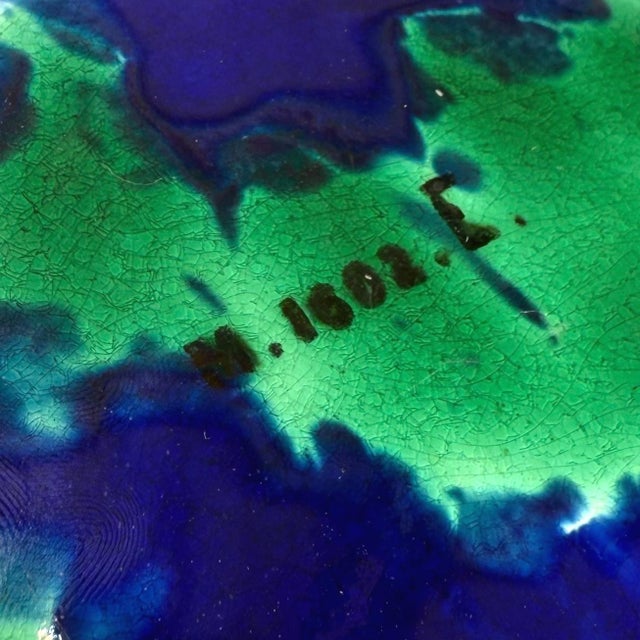 A Wedgwood Majolica Plate With Dog, English, Ca. 1873 For Sale - Image 12 of 13