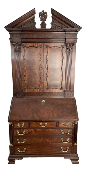 Henkel Harris Secretary Desk, 6097/6098 Complete