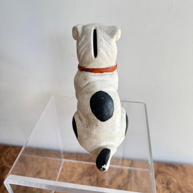 Early 20th Century Chalk Ware Dog Carnival Prize For Sale - Image 9 of 9