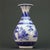Chinese Mid 20th Century Elegant Large Chinese Blue and White Porcelain Vase With Figural Landscape Scene For Sale - Image 3 of 6