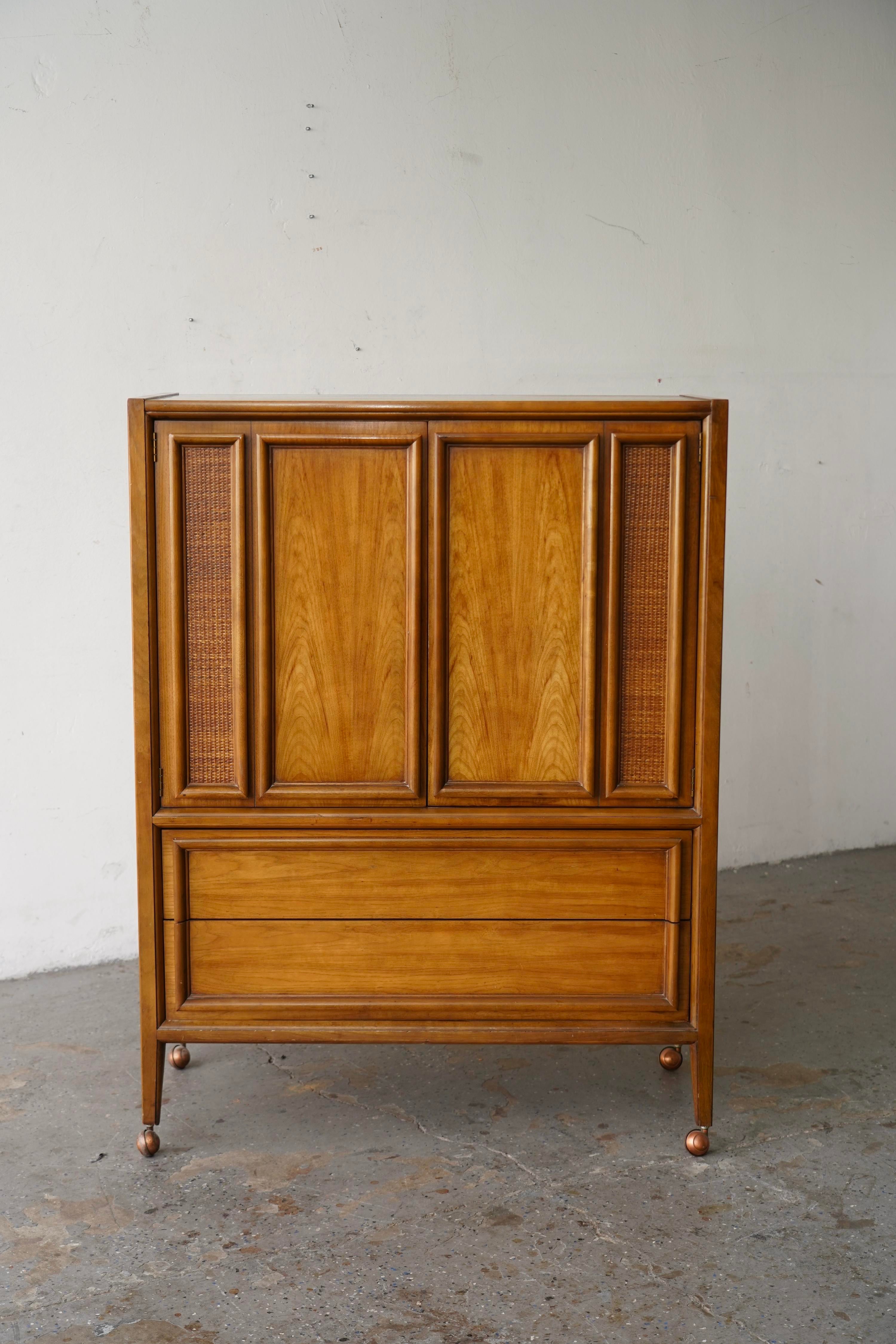 送料込み　vintage thomasville ナイトテーブル Pair Thomasville Villa Soleil Collection Marble Top Night Chests