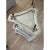 Modern Jacques Garcia for Baker Furniture 3 Tiered Silver and Gold Leaf Side Table, Attributed For Sale - Image 3 of 7