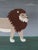Contemporary 'Majestic Lion' Original Naive Style Animal Oil Painting by British Artist Matt Rix, Framed For Sale - Image 10 of 12
