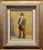Olaf Palm -The Clarinet Player - Oil painting oil painting on panel - Signed - Panel size 11 1/2 x 9 1/2 " -Frame size; 19...