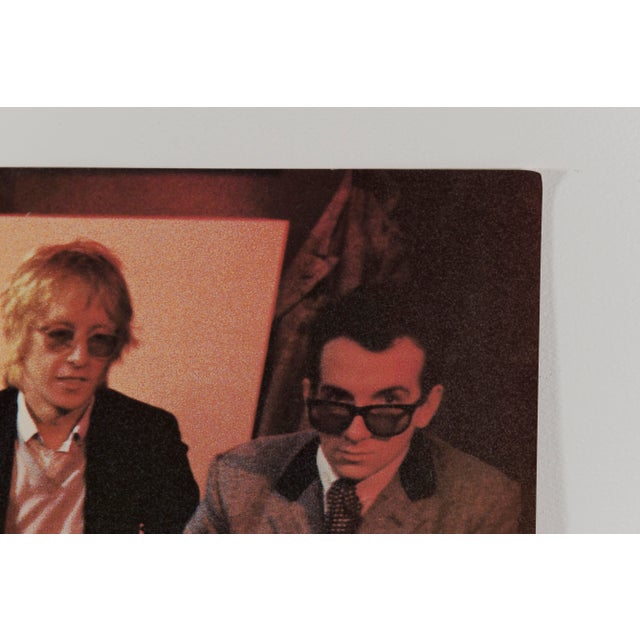 American 1980s Elvis Costello & the Attractions Promotional Poster For Sale - Image 3 of 10
