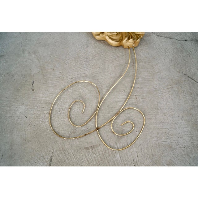 Metal 1950’s Mid-Century Modern Universal Statuary Wall Sculptures - A Pair For Sale - Image 7 of 12