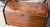 Wood Antique Slant/ Drop Front Secretary Desk With Locking Drawer (Has Key) For Sale - Image 7 of 12