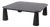 Black Marble Eros Coffee Table by Angelo Mangiarotti for Skipper, 1990s For Sale