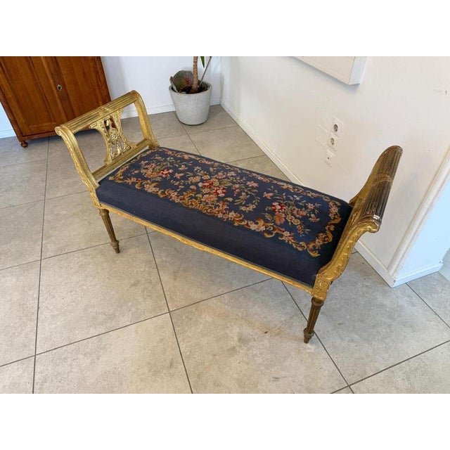 Chippendale Scissor Bench, 1920s For Sale - Image 14 of 17