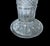 Glass Vintage Shannon Cut Glass Crystal Floral Flared Vase For Sale - Image 7 of 12