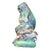 Anthropomorphic Adoring Frog Mushroom Cement Sculpture Yard Art Loving Statue For Sale - Image 12 of 18
