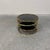 Black Postmod Gold & Smoked Glass Swivel Tiered Coffee Table For Sale - Image 8 of 11