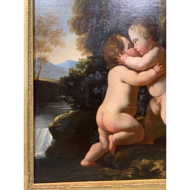 Textile Karel Philips Spierincks (1609–1639) 17th century chiaroscuro painting For Sale - Image 7 of 7