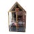 Glass Gold Display Cabinet Wall Curio Cabinet Collectibles Case For Sale
