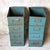 Signs of wear, rust, and minor dents. Height: 21 cm Width: 37 cm Depth: 30 cm Interior dimensions: 18.5 x 34.5 x 27.5 cm
