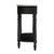 2020s Danielle 40 in. W Rectangular Marble and Wood 1 Drawer Console Table with Lower Open Shelf, Washed Black For Sale - Image 5 of 8