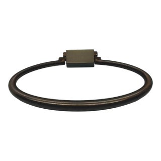 Baker Elliptical Pull Dark Bronze For Sale