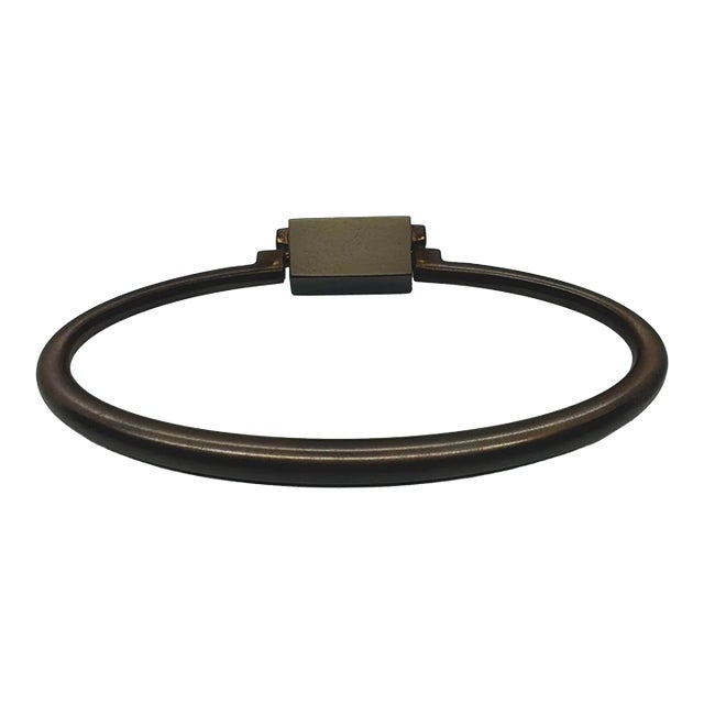 Baker Elliptical Pull Dark Bronze For Sale