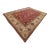 Antique Indian Agra Carpet, Hunting Rugs, Oriental Rugs, Red, Gold, Ivory, Brown For Sale