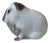 Guinea Pig Figurine in Glazed Porcelain from Bing & Grondahl, 1970s For Sale