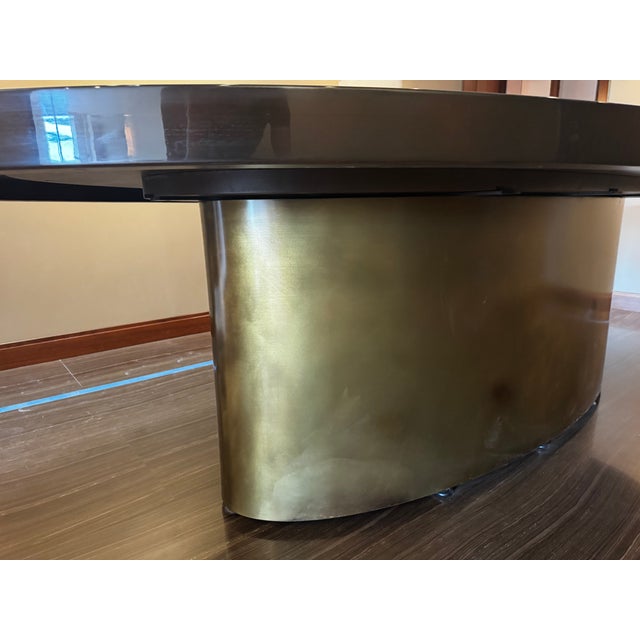 Metal Contemporary Dining Table by Alan Wanzenberg For Sale - Image 7 of 7