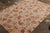 Transitional Rug & Kilim’s Tudor Style Rug in Beige, Red & White Floral Pattern For Sale - Image 3 of 8