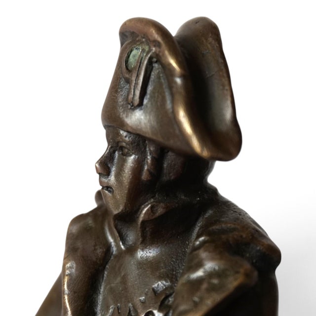Gladenbeck, Napoleon Bonaparte Sculpture, 1920s, Bronze For Sale - Image 4 of 16
