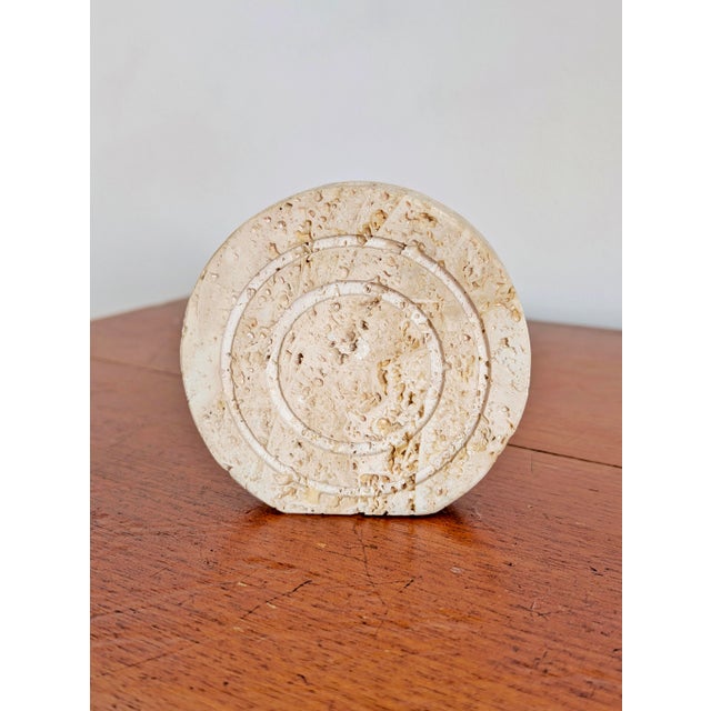 Vintage Travertine Bud Vase from Fratelli Mannelli, 1970s For Sale - Image 10 of 18