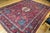 1900 - 1909 Vintage Persian Tabriz Rug, Hand-Knotted Wool, Garden Floral Pattern, Crimson & Turquoise, 11x15 For Sale - Image 5 of 18