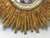 Spanish Colonial (Peruvian) Spanish Giltwood Sunburst Mirror For Sale - Image 4 of 15