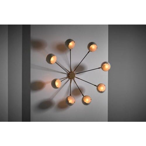 Light Fixture by Angelo Lelii for Arredoluce, 1940s For Sale - Image 16 of 16