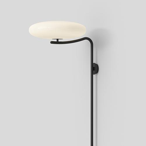Model 2065 Wall Lamp with White Diffuser from Gino Sarfatti For Sale - Image 3 of 9