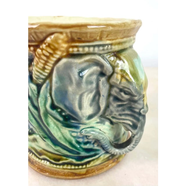 Antique Art Nouveau French Pot, 1890 For Sale - Image 3 of 7