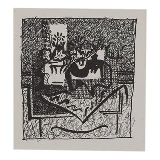 Pablo Picasso, Still Life with Vase of Flowers, Etching For Sale