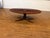 Georgian Oval Mahogany Cocktail Table by Leighton Hall - Showroom Sample For Sale - Image 12 of 17