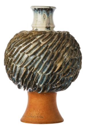 Large Scandinavian Modern Ceramic Stoneware Vase by Josef Simon, Sweden, 1960s