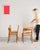 Model 75 Dining Chairs in Oak with Paper Cord Weave by Niels O. Møller for j.l. Møllers, Denmark, 1950s, Set of 4 For Sale - Image 9 of 18
