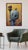 Early 21st Century Just One Lick by 3rd Version (Ben Patterson) | Acrylic and Oils on Cotton Canvas humanoid figure with birds and ice cream For Sale - Image 5 of 10