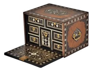 Antique Indo-Portuguese Cabinet, 1600s