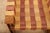 Wood Viennese Armchair in Wooden Construction and Upholstered with Beige Red Linen Bands For Sale - Image 7 of 15