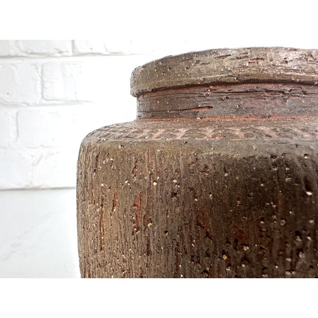 Sculptural Stoneware Vase by Harry Tusbo, Denmark, 1970s For Sale - Image 10 of 11