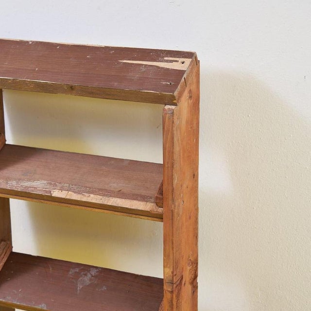 Vintage Ladder in Wood For Sale - Image 3 of 4