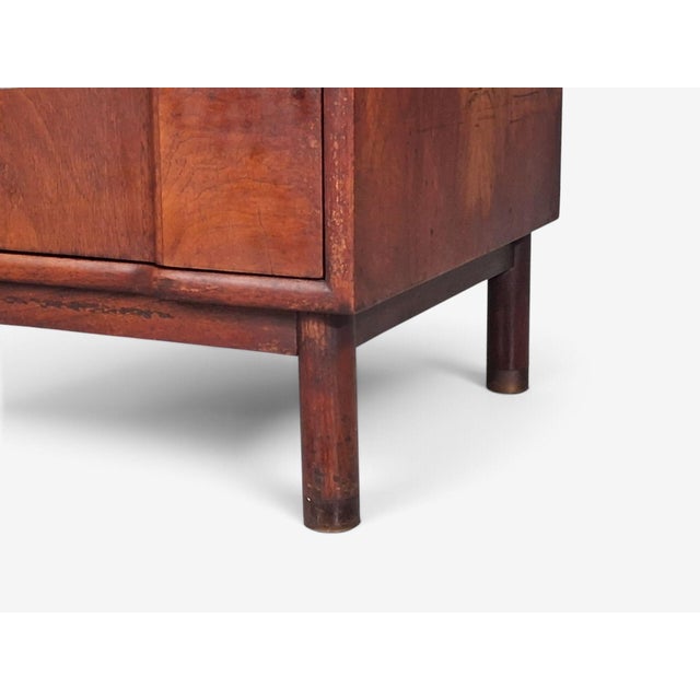 John Widdicomb, American Modern, Nightstand, Walnut, Brass, Usa, 1960s For Sale - Image 12 of 13