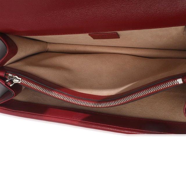 Black White Red Tweed GG Monogram Medium Dionysus Shoulder Bag For Sale - Image 9 of 9