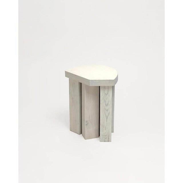 Birch Plywood and Reclaimed Wood Form Stool by Goons Dimensions: W 28 x D 35 x H 44 cm Materials: Birch Plywood and...