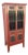 Vintage Chinese Red Wooden Cabinet For Sale