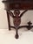 Italian Carved Wood & Onyx Highly Carved Console Table For Sale - Image 9 of 15