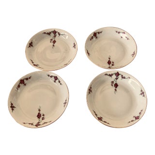 Vintage Heinrich - H&c - Rosalinda Soup Bowls S/4 For Sale