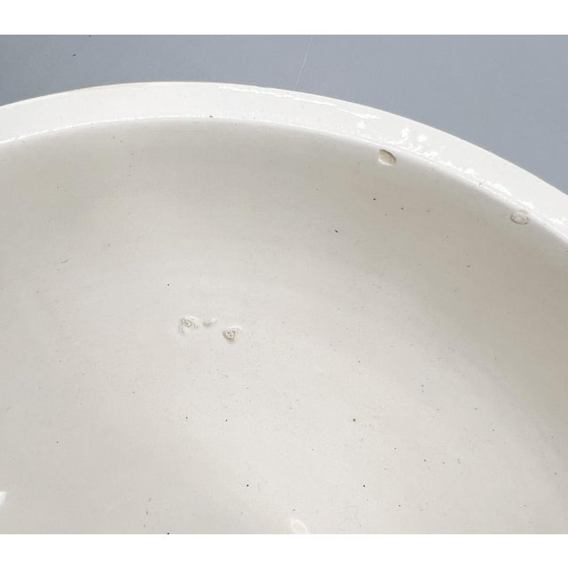 Italian White Ceramic Grape Tureen or Covered Bowl - Blanc De Chine - Mid Century, Neoclassical, Hollywood Regency For Sale - Image 10 of 18